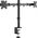 Vision VISION 2-fach-Monitor-Schreibtischstander - 30 JAHRE GARANTIE - geeignet fur Bildschirm 13-27 Zoll mit VESA-Grossen 75 x 75 or 100 x 100 - 2-teilige Arme - Drehbar-negel-Drehbarnkwengel - Schee-Grossen Τούλι - Standerhohe 465 13782508 4740219000007