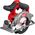 Μπαταρία δισκοπρίονου Milwaukee. diskinis pjūklas M12 FCS44-0 12V 140mm (χωρίς μπαταρία) 13923581 4058546483593
