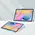 Bizon Case Tab Clear Matt Samsung Galaxy Tab S6 Lite 2024/2022/2020 blue