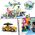 TOY CONSTRUCT AIRPORT AND PLANE 42656