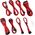 CableMod CableMod RT-Series PRO ModMesh 12VHPWR Κιτ διπλού καλωδίου για ASUS/Seasonic - κόκκινο 13334506 694365692910