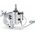 Avenger Avenger Σφιγκτήρας βαρελιού Wingnut Silver 13803914 8024221676587