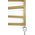 Grzejnik łazienkowy Sourcing TOWEL HEATER EL. ZIGZAG+MOA ANODIC GOLD