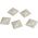 LogiLink LogiLink Kabelbinderhalter  ABS  100Stk selbstklebend 4x4cm