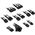 Kolink Kolink Core Pro Braided Cable Extension Kit 12V-2x6 Type 1 - Jet Black/Brilliant White 13338821 5999094005693