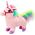 Bburago HAPPY PATS Walking Unicorn 14039210 5056289412787