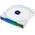 Lian Li UNI FAN TL Wireless LCD Lüfter, ARGB, PWM - Reverse Blade, 120 mm, weiß