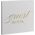 Focus Focus Base Line Canvas Album 20x20 Guestbook White 13836872 7391880000000