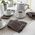 Olsen Home OlsenHome - Vaffel Karklude 28x28cm - 3 Pak Walnut Brown 14252285 5740007819445