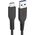 Kabel USB Logo USB-A - USB-C 1 m Czarny
