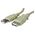 Kabel USB Logo USB-A - USB-A 5 m Biały (15852)