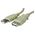 Kabel USB Logo USB-A - USB-A 3 m Biały (17060)