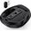 Mysz Genius Mysz bezprzewodowa Genius Ergo 9000S Mini Czarna Cichy klik Bluetooth 5.0 + 2,4GHz