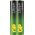GP Bateria alkaliczna, AAA (LR03), AAA, 1.5V, GP, blistr, 2-pack, Ultra Plus