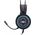 HP DHE-8001, s�uchawki z mikrofonem, przewodowaczarna, 2.0, pod�wietlona, 3.5 mm jack + USB