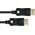 TECHLY DisplayPort 2.1 Audio/Video Cable M/M 4K 1m Black
