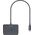 USB HUB Deltaco USB-C šakotuvas DELTACO, 5 Gbps, 4x USB-A, juodas / USBC-HUB203 / 1902428 13665980 7333048060686