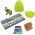 CAPTIVZ CAPTIVZ αυγό γλίτσας με φιγούρα δεινοσαύρου Jurassic Flocked Hatchlings, ποικιλία, 670 14185607 840148210349