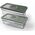 Vacuum container set for Electrolux EVFK1, EVFK1+ and EVSK1 vacuum sealers, 2 pcs.