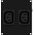 Πάνελ Caymon CAYMON CASY282/B CASY με 2 υποδοχές εξόδου ισχύος Euro, 2 μονάδων, μαύρο 13672262 5414795037847