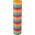 LeanToys Magiczna Kultowa Sprężyna Kolorowa 30 Cm Zabawka