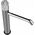 Washbasin faucet INVENA GABRO PLUS, high, chrome, with marble handle