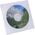 Logo Koperta na 1 szt. CD, papier, biała, z okienkiem, 100-pack
