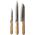 Decodonia Knivset By Bercato - 25,5cm, 30,5cm, 32,5cm - Rostfritt stål, Acaciaträ 14081148 7350000768176