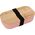 Typhoon Lunchlåda Bamboo TYPHOON® - 5,8x20x10,8 cm - Ίνα Bambu - PP - Rosa 13800213 5010853264394
