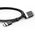 FUSION SERIES CABLE - BLACK 1M