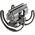 Rycote Rycote Duo-Lyre 68 19/34 αρθρωτή προσαρμογή & βίδες 13803286 5060326537074