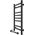 Navin Electric στεγνωτήριο πετσετών Navin Kamelia 480*1200 Αισθητήρας με αριστερό χρονόμετρο μαύρο 12-207133-4812 13896400 1220713348124