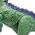 Hedo Mighty Megasaur Mega Hunter T-Rex. Πράσινος 13956504 4894166811244