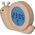 Alecto Baby Simon Snail sleep rhythm learning alarm clock, Taupe
