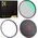 Zestaw 3w1 Filtr Black Diffusion 1/4 Pierścień Magnetyczny Dekielek 67 - 67mm / SKU.1821