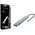 Conceptronic DONN28G stacja dokująca Przewodowa USB 3.2 Gen 1 (3.1 Gen 1) Type-C Szary