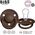 Σαλιάρες BIBS DE LUX MOCHA ONE SIZE Πιπίλα σιλικόνης 9243160 5713795194643