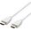 Deltaco Ultra High Speed ​​καλώδιο HDMI kabelis DELTACO ARC, QMS, 8K σε 60Hz, 4K UHD σε 120Hz, 3m, baltas / HU-30A-R 13434111 7333048049803