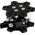 Cube Controls Cube Controls Πλήρες σετ Universal Quick Release - μαύρο 13456421 8057635060208