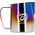 Barista Space Barista Space - Titanium Half Blue κανάτα γάλακτος 450ml 13573900 9313597759062
