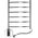 Grzejnik łazienkowy Navin Electric towel dryer Navin Kamelia 480*600 Sensor with timer right, 10-007033-4860