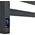 Navin Electric towel dryer Siluet Quadro 160*1000 Digital right black 12-217050-0110