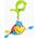 Playgro PLAYGRO βελούδινο κρεμαστό παιχνίδι Amazing Garden Wiggling Friend, 111926 13583773 9321104821850