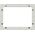 Allnet ALLNET Οθόνη αφής Tablet 12 Zoll zbh. Blende für Einbaurahmen, weiß schmal 13691850 4038816117656