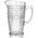 Pitcher with a handle Homla BARREL Transparent, 1.3 l