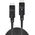 Kabel Lindy DVI-D - DVI-D HDMI - HDMI HDMI Micro - HDMI Micro 10m czarny (JAB-6139668)
