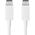 Kabel USB Samsung USB-C - USB-C 1.8 m Biały (EP-DX510JWEGEU)