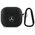 Case APPLE AIRPODS 4 Mercedes Leather Metal Logo Cover (MEA4CSLBK) black 3666339397500