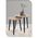 Home Styling Collection Σετ τραπεζάκια σαλονιού με τρία πόδια από ξύλο πεύκου, 2 τεμάχια 14127189 8721037028004