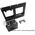 Πλαίσιο στήριξης Caymon CAYMON CASY303/B CASY με δύο οπές 45x45 mm, 3 μονάδων, μαύρο 13332372 5414795042056